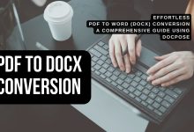 Effortless PDF to DOCX Conversion A Comprehensive Guide Using Docpose