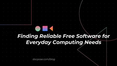 Finding Reliable Free Software for Everyday Computing Needs-docpose.com