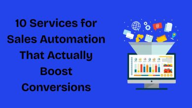 Sales automation dashboard showing CRM pipeline, deal tracking, and lead management