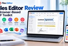 Files Editor PDF editing and annotation tools